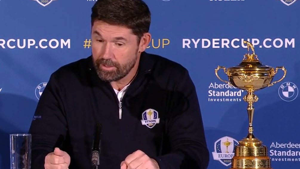 Padraig Harrington confident Ryder Cup WILL go ahead